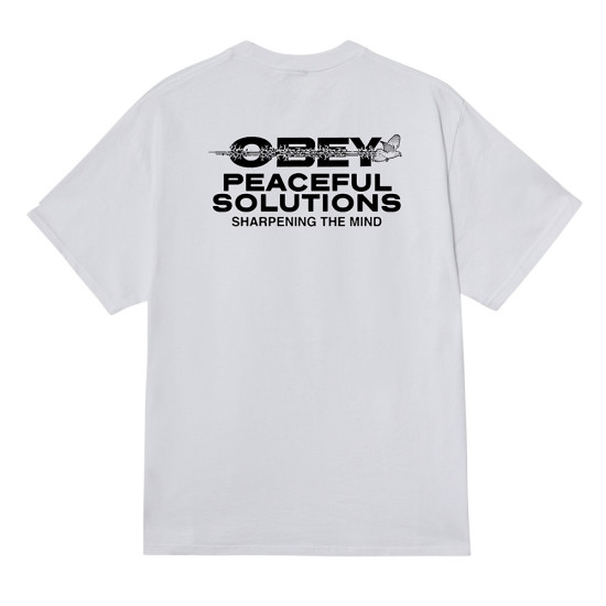 Obey Ανδρική κοντομάνικη μπλούζα Peaceful Solutions Tee